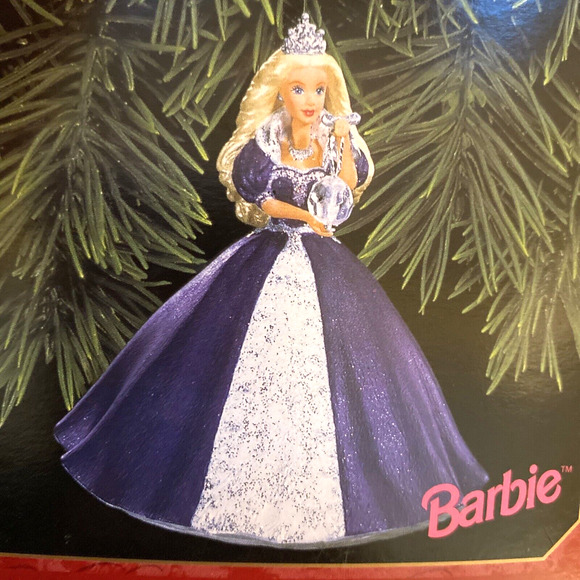NIB Hallmark Keepsake Barbie as The Millennium Princess Christmas Ornament 1999 - Picture 4 of 4